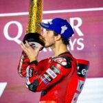 Francesco Bagnaia Instagram - Vorrei fosse sempre domenica 😜🌭 #Go1Free Losail International Circuit