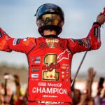 Francesco Bagnaia Instagram - I always dreamed of winning the world championship by winning the race, and we did it. I’ve always dreamed of racing with number 1 and reconfirming and we did it. I always dreamed of having a team like ours. We are living a beautiful love story, in spite of everything and in spite of everyone, and no one will ever be able to take that away from us. Thank you ❤️ ⭐️⭐️⭐️ #Go1Free