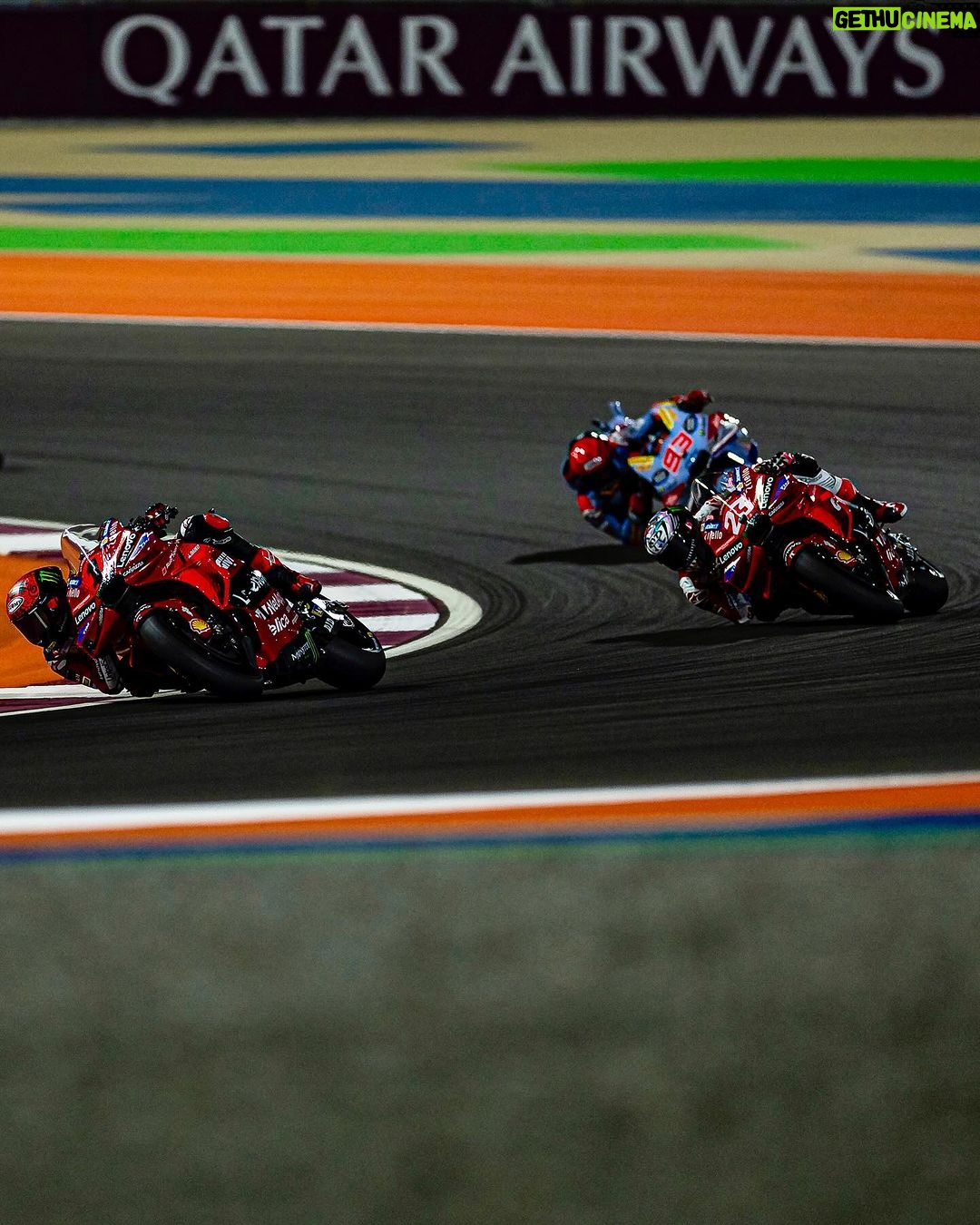Francesco Bagnaia Instagram - I want tomorrow to be 🙌🏻 #Go1Free Losail International Circuit