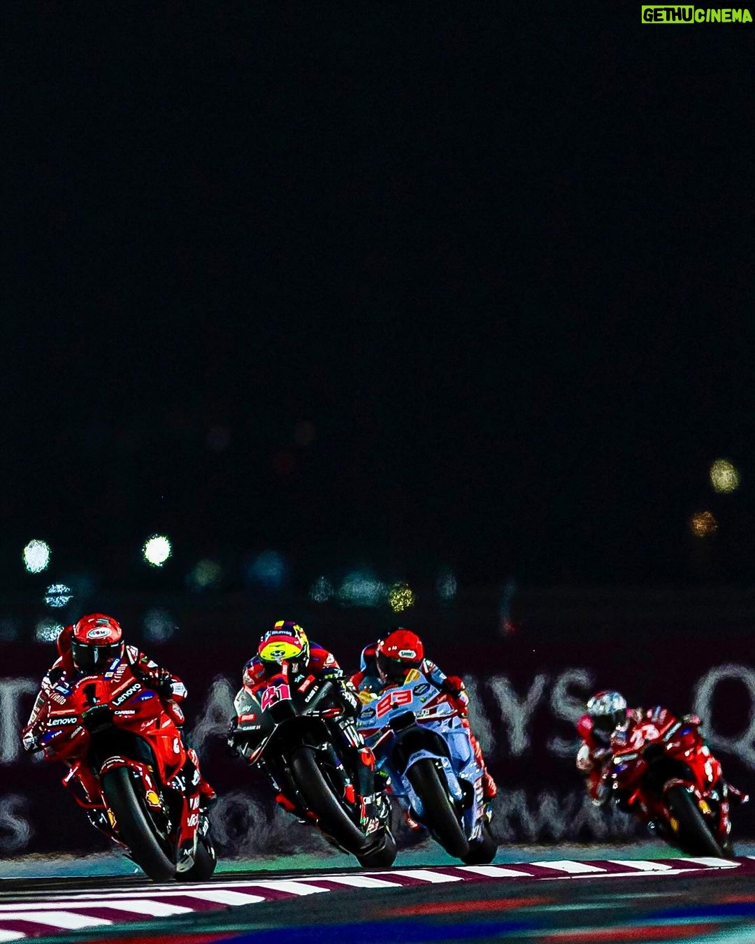 Francesco Bagnaia Instagram - I want tomorrow to be 🙌🏻 #Go1Free Losail International Circuit