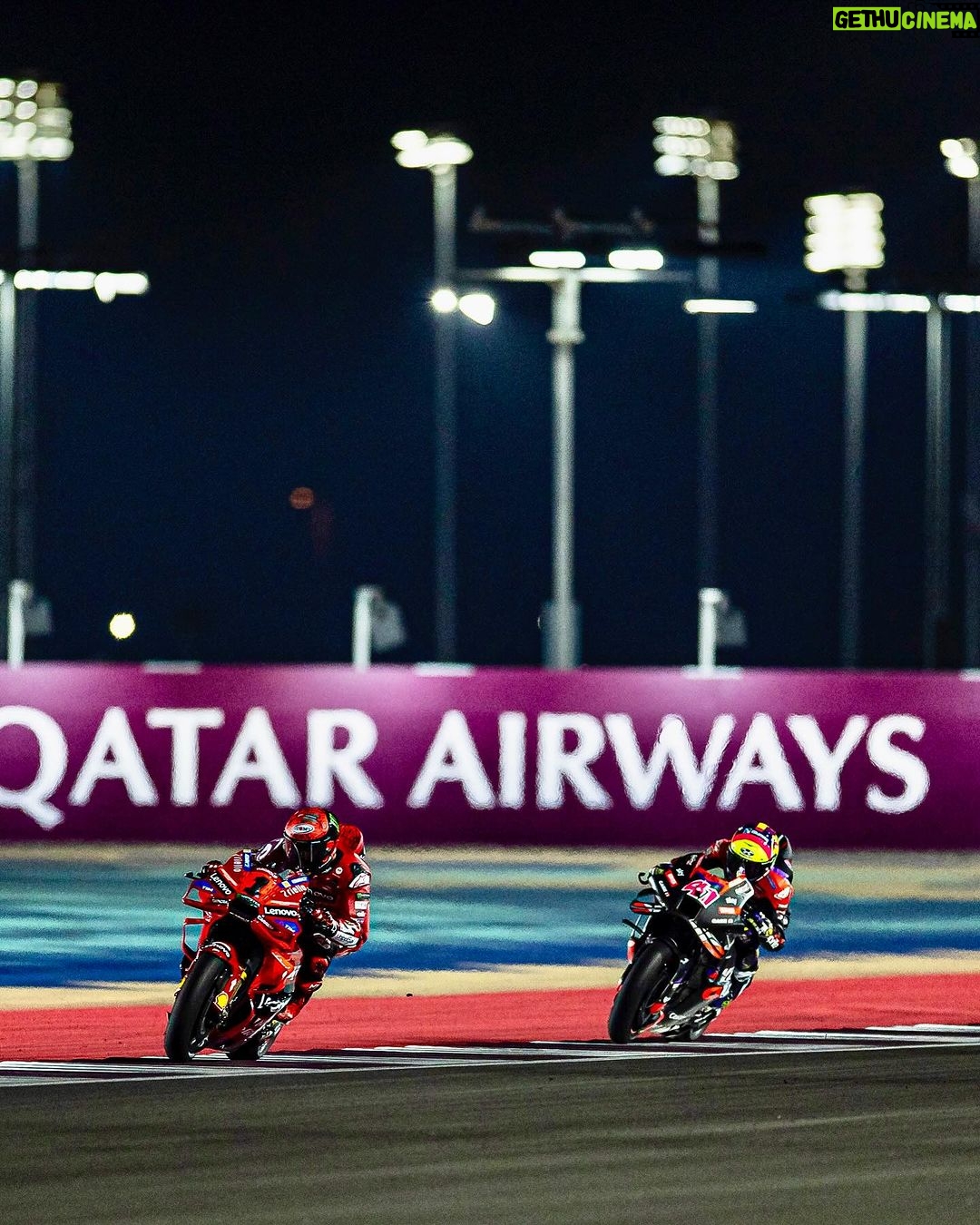 Francesco Bagnaia Instagram - I want tomorrow to be 🙌🏻 #Go1Free Losail International Circuit