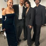 Francia Raísa Instagram - You’re looking at the new Hispanic Heritage Foundation’s Youth Awards Ambassador💁🏻‍♀️ Looking forward to working closely with @hispanicheritage this next year! Had a blast at the award show last night, thank you for passing the torch @itsmichaelcimino P.S. peep the clavicle she’s giving 😏 The Kennedy Center