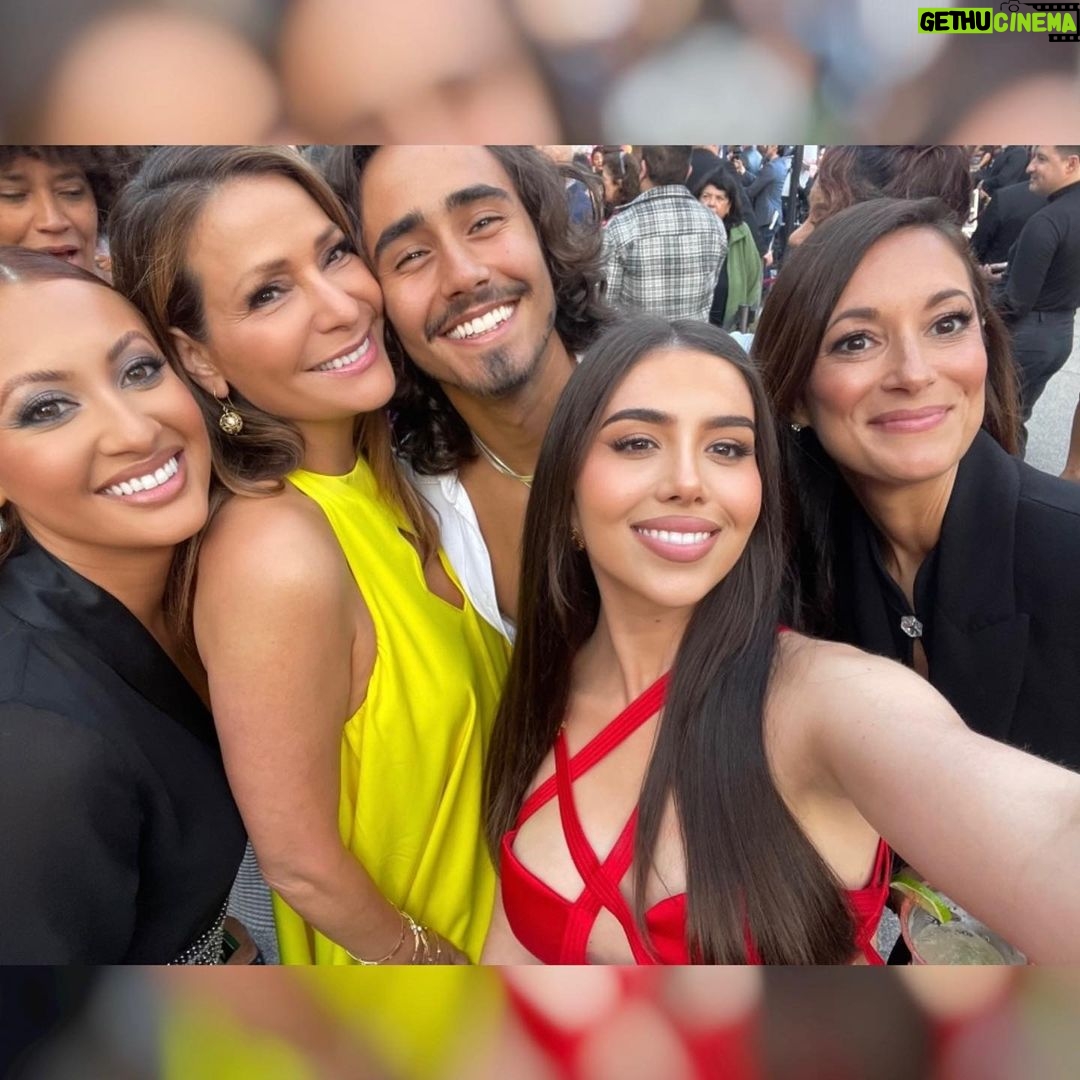 Francia Raísa Instagram - This is not just a movie, it’s a celebration of diversity, representation, and the power of dreams. Loved watching this movie for the first time with my family. 🔥🔥🔥 Flamin’ Hot is now streaming @hulu & @disneyplus ✨ 💄: @briamakeup 💇🏻♀️: @ashley901_ 👗: @sonjamchristensen
