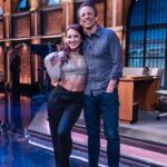 Francia Raísa Instagram - Had the best time with @latenightseth tonight! No notes 😜 #insidejoke tune in tonight on @nbcuniversal ✨ New episode of @himyfonhulu out now on @hulu