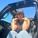 Francia Raísa Instagram - I got in trouble for not bringing a no beef just salsa hat for Angelica Vale today 🙈 while salsa is getting restocked you have the chance to purchase your shirt or hat. It’s a LIMITED time drop and if you win a hat or shirt with my initials hidden inside it will unlock a very fun opportunity that i will be announcing in the future. So get yours now. Excited to see who the lucky winners are 😁 @angelicavaleoriginal I’m going to send you a hat soon! LINK IN BIO!