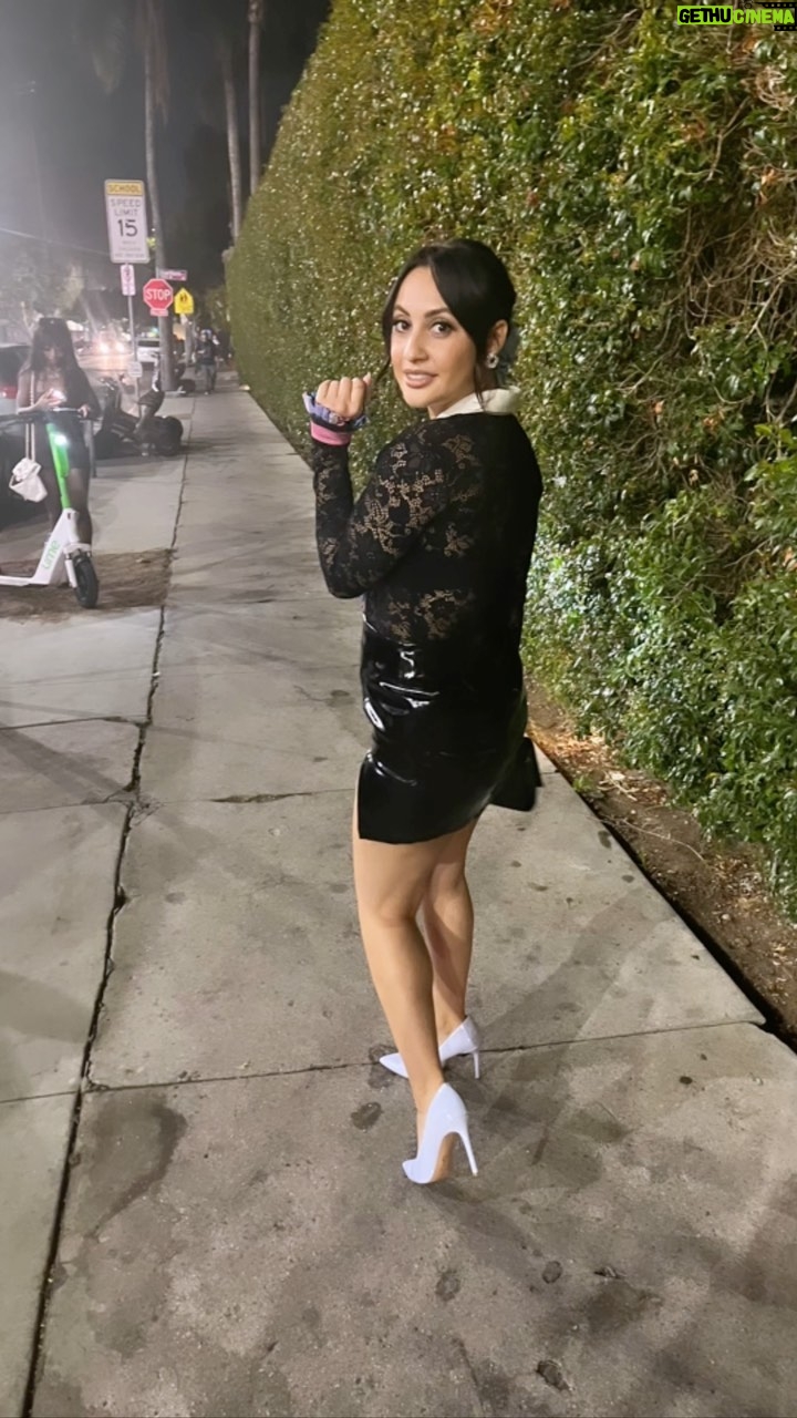 Francia Raísa Instagram - I dance my way into the perfect shot. Sometimes it works and sometimes I have too much fun 😄 ✨ ✨ I also did my own hair, makeup, and styling and I’m super proud of myself 😁
