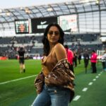 Francia Raísa Instagram - And now I’m spoiled and don’t want to watch soccer any other way. Thank you for inviting me @lilly ! I’m inviting myself to the next home game 😜 @weareangelcity