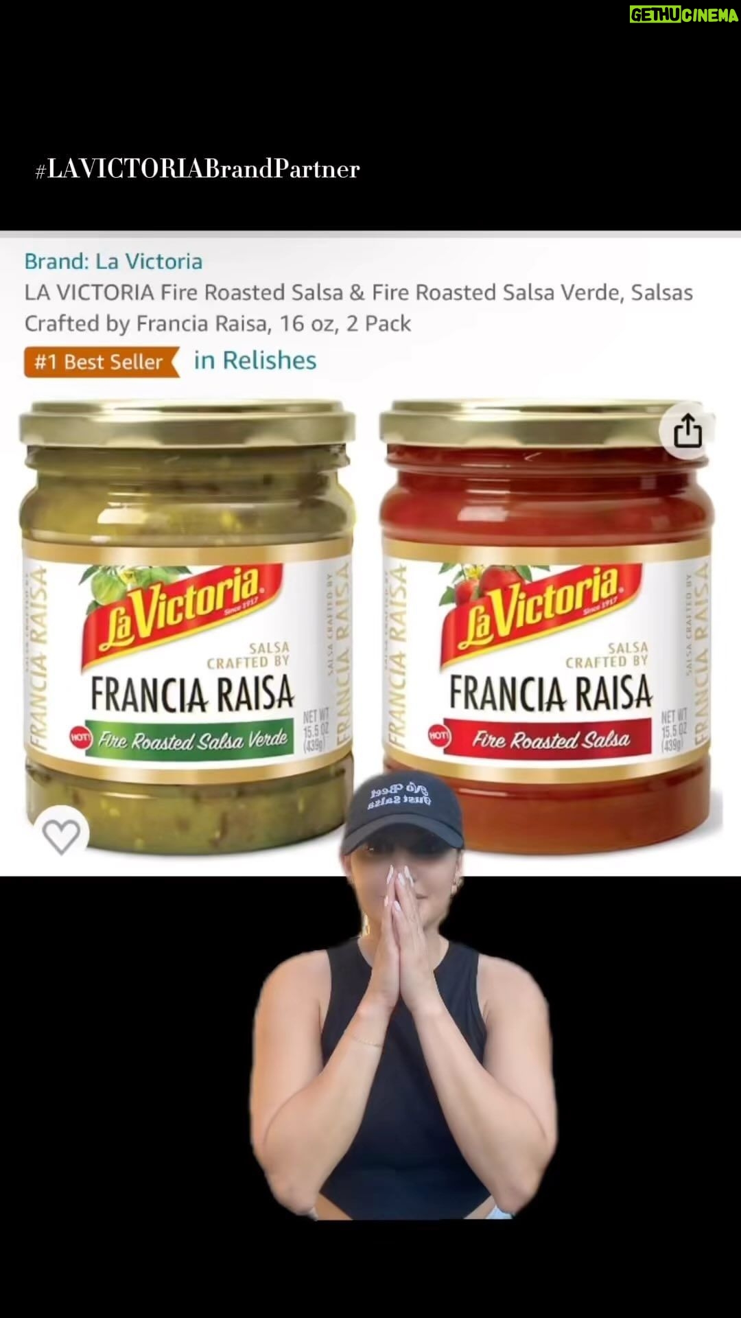 Francia Raísa Instagram - #LAVICTORIABrandPartner In less than 48 hours, my salsa became a BEST SELLER!!! It’s almost sold out thanks to all of you!! LINK IN BIO! I have another fun announcement coming Monday! Pre-Order NOW before it’s Sold Out! LINK IN BIO!!!! #LAVICTORIAxFrancia #NoBeefJustSalsa