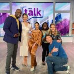 Francia Raísa Instagram – What a great day! A new episode of @himyfonhulu is out and I got to dance with my friends at @thetalkcbs Tune in today and catch a clip of next weeks episode of @himyfonhulu 🥰