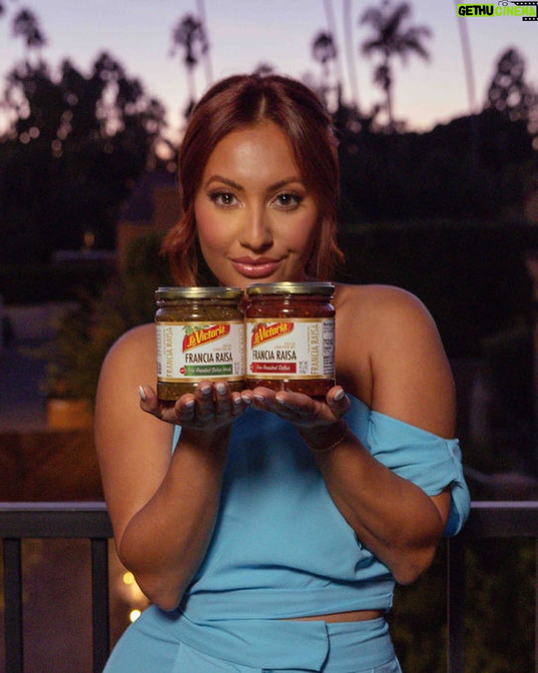 Francia Raísa Instagram - Look ma! I’m in Rolling Stone with Grandma’s salsa 🥹 Pre-order my salsa now! LINK IN BIO!! ***Thank you guys for noticing the typo, the article now says Mexican HONDURAN American*** #LAVICTORIAxFrancia