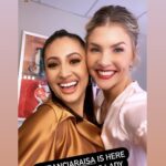 Francia Raísa Instagram – What a great day! A new episode of @himyfonhulu is out and I got to dance with my friends at @thetalkcbs Tune in today and catch a clip of next weeks episode of @himyfonhulu 🥰