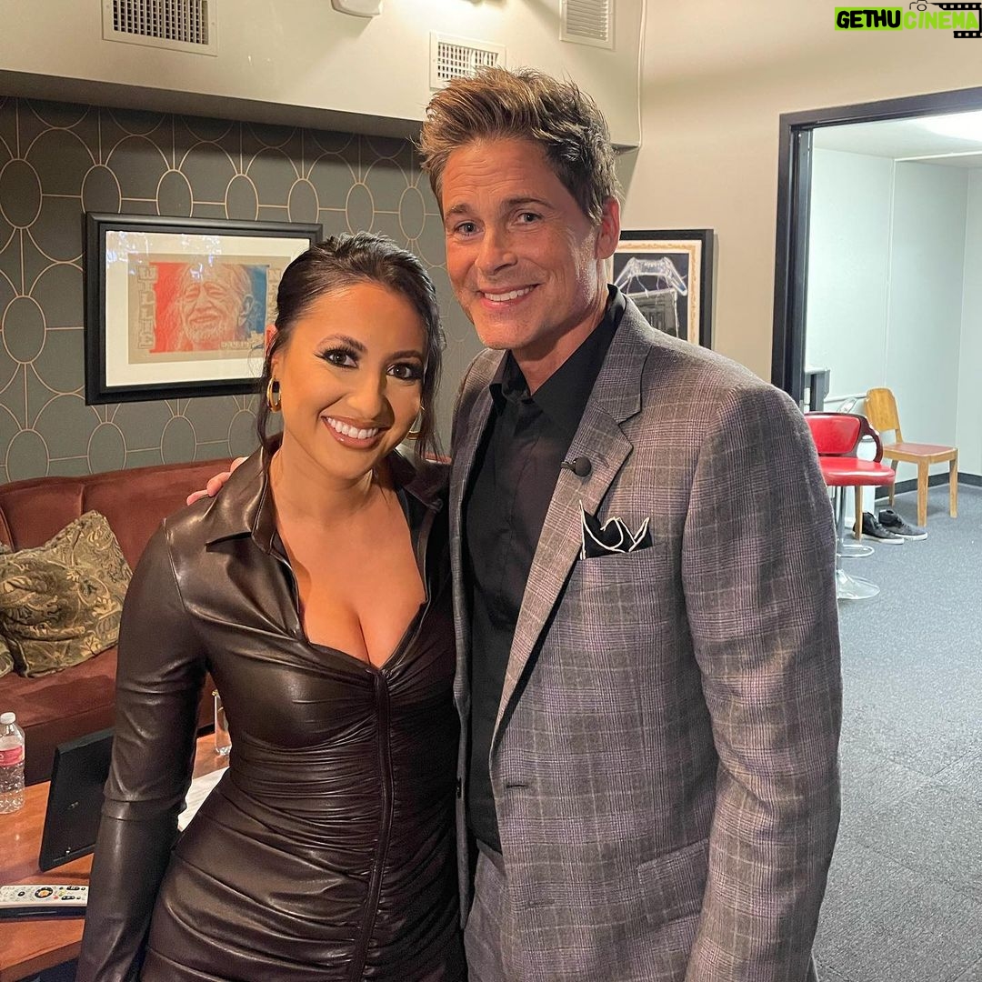 Francia Raísa Instagram - I had such an incredible time last night! Most importantly, I felt really beautiful, happy, and proud. Thank you so so so much for having me @jimmykimmellive 🤎