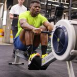 Francis Ngannou Instagram - New week, same goal. Time to put in work ☝🏿 #JoshuaNgannou | Friday, March 8 | #RiyadhSeason