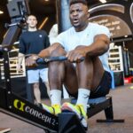 Francis Ngannou Instagram - Final push before the weekend 🔥 #JoshuaNgannou
