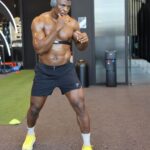 Francis Ngannou Instagram - Focused and sharp 🎯 #JoshuaNgannou Riyadh, Saudi Arabia