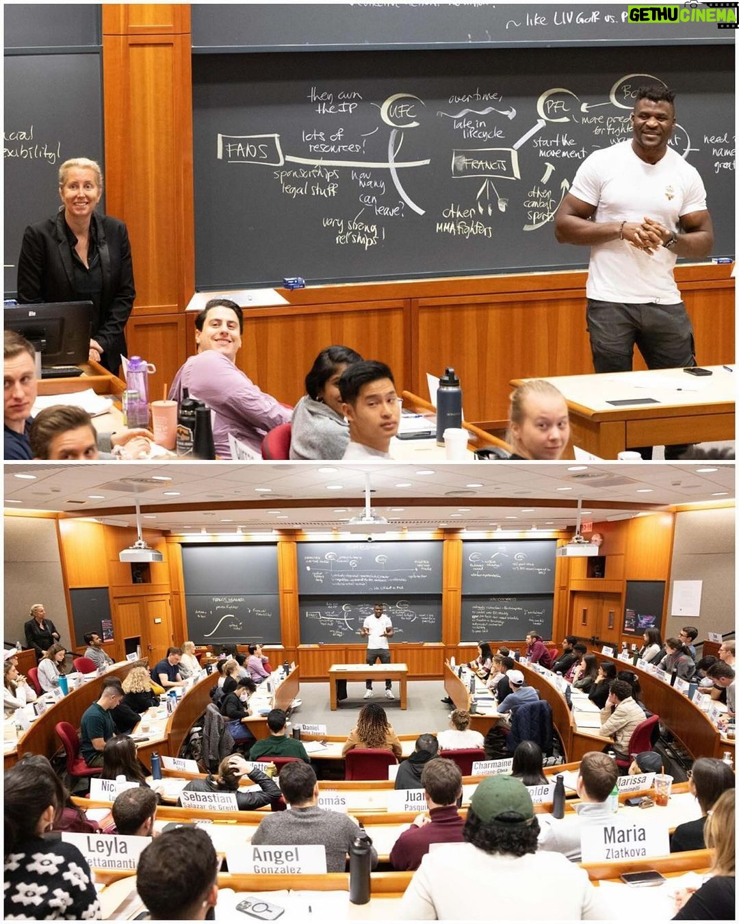 Francis Ngannou - 280.7K Likes - Itβs just business βοΈπ
Thank you @harvardhbs @anitaelberse for creating this case study and for having us. I guess now can call me Professor Ngannou π€π€£