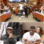 Francis Ngannou Instagram - It’s just business ♟️😏 Thank you @harvardhbs @anitaelberse for creating this case study and for having us. I guess now can call me Professor Ngannou 🤓🤣 Harvard University
