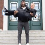 Francis Ngannou Instagram - It’s just business ♟️😏 Thank you @harvardhbs @anitaelberse for creating this case study and for having us. I guess now can call me Professor Ngannou 🤓🤣 Harvard University