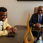 Francis Ngannou Instagram - What a great welcome by the people of the Ivory Coast! 🇨🇮 The people and the authorities put everything in order to offer us a royal welcome. 🇨🇲🇨🇮🫡