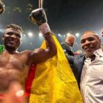 Francis Ngannou Instagram - My brother, my idol, my GOAT Thank you for believing in me, for helping me and for fortifying my faith. The one and only @miketyson 🙌🏾❤️ #furyngannou #battleofthebaddest @riyadhseason Riyadh, Saudi Arabia