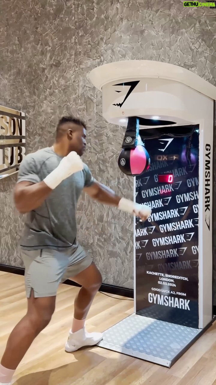Francis Ngannou - 1.3 Million Likes - Think you can hit like me?
@Gymshark are giving Β£10,000 to anyone who can hit as hard as me.
Got what it takes? Tag a friend in the comments, sign up (link in bio) and head to Kachette, London to throw a punch/kick/crow bar at the bag on March 2nd.
Good luck. Iβll be watching! #ad