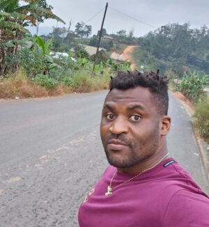 Francis Ngannou Instagram - Enjoying a walk in the exact same place that I spent most of my life, and a place that carries a lot of memories for me. 
#Batié #Djeudem
#nostalgia