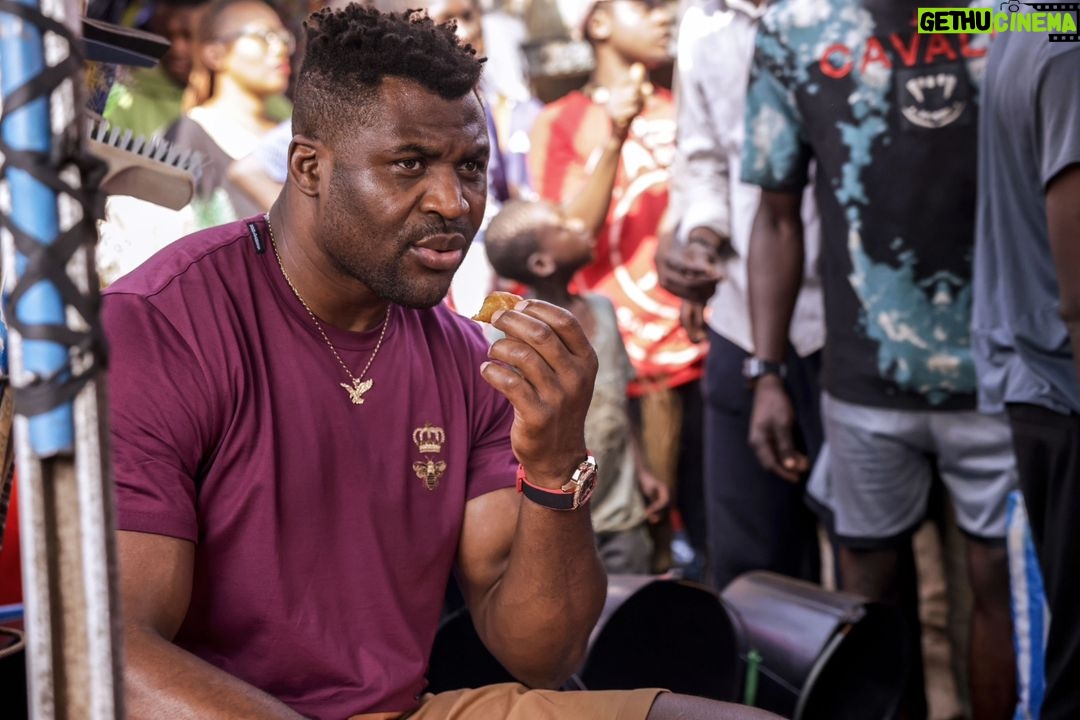 Francis Ngannou Instagram - The mandatory BHB the cameroon tradition breakfast wasn't easy to access this time as it used to be but it's mandatory 🤷🏾♂️. 🇨🇲😋 Yaoundé, Cameroon