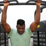 Francis Ngannou Instagram - Burning as much calories as possible before Xmas and new year meals 😋