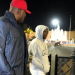 Francis Ngannou Instagram - Hanging out in Marrakech last night with the little brother @michel_fomo and trying to explain him how it was my first time out here but he couldn't understand 🤷🏾‍♂️ Marrakech, Morocco