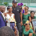 Francis Ngannou Instagram - Last Saturday in Abidjan I was bumping into people wedding on the street and take pictures with them. I even found a bride that was alone and I proposed to replace groom as he wasn't there, but she said “no he's coming” 🤣🤣🤣 Abidijan