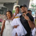Francis Ngannou Instagram - Last Saturday in Abidjan I was bumping into people wedding on the street and take pictures with them. I even found a bride that was alone and I proposed to replace groom as he wasn't there, but she said “no he's coming” 🤣🤣🤣 Abidijan