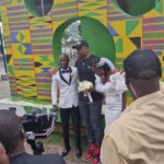 Francis Ngannou Instagram - Last Saturday in Abidjan I was bumping into people wedding on the street and take pictures with them. I even found a bride that was alone and I proposed to replace groom as he wasn't there, but she said “no he's coming” 🤣🤣🤣 Abidijan
