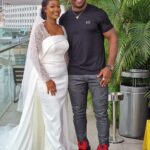 Francis Ngannou Instagram - Last Saturday in Abidjan I was bumping into people wedding on the street and take pictures with them. I even found a bride that was alone and I proposed to replace groom as he wasn't there, but she said “no he's coming” 🤣🤣🤣 Abidijan