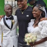 Francis Ngannou Instagram - Last Saturday in Abidjan I was bumping into people wedding on the street and take pictures with them. I even found a bride that was alone and I proposed to replace groom as he wasn't there, but she said “no he's coming” 🤣🤣🤣 Abidijan
