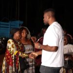 Francis Ngannou Instagram - My arrival in Batié yesterday couldn't be discreet but it was fun and lovely. So heart warming to see the joy and love of people. Thank you 🙌🏾 ❤️ Batié, Cameroon