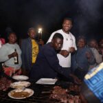 Francis Ngannou Instagram - My arrival in Batié yesterday couldn't be discreet but it was fun and lovely. So heart warming to see the joy and love of people. Thank you 🙌🏾 ❤️ Batié, Cameroon