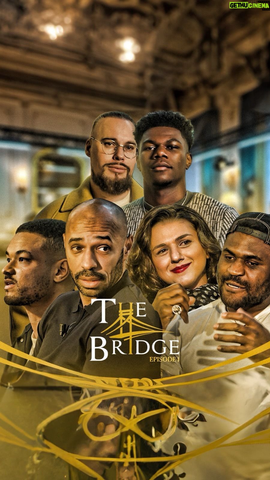 Francis Ngannou Instagram - The Bridge is on ! Season 1 | Episode 1 ft @khatiabuniatishvili - @francisngannou - @steven - Thierry Henry (watch the full episode to know why he is not on the social media anymore !) 👉🏾 Full episode on Youtube ESN media (link in bio) ⚙️French and English subtitles (spanish via autocaption) 📲Follow @thebridgeshow Shangri-La Paris