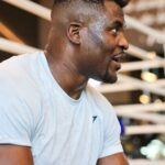 Francis Ngannou Instagram - Final push before the weekend 🔥 #JoshuaNgannou