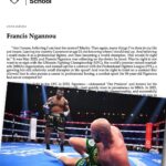 Francis Ngannou Instagram - It’s just business ♟️😏 Thank you @harvardhbs @anitaelberse for creating this case study and for having us. I guess now can call me Professor Ngannou 🤓🤣 Harvard University