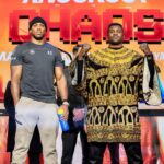 Francis Ngannou Instagram - See you in Riyadh ☝🏿 #JoshuaNgannou London, United Kingdom