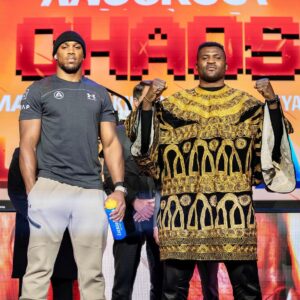 Francis Ngannou Instagram - See you in Riyadh ☝🏿 #JoshuaNgannou