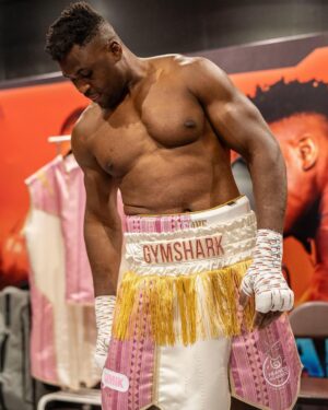 Francis Ngannou Instagram - Enjoy the show ☝🏿 

#JoshuaNgannou