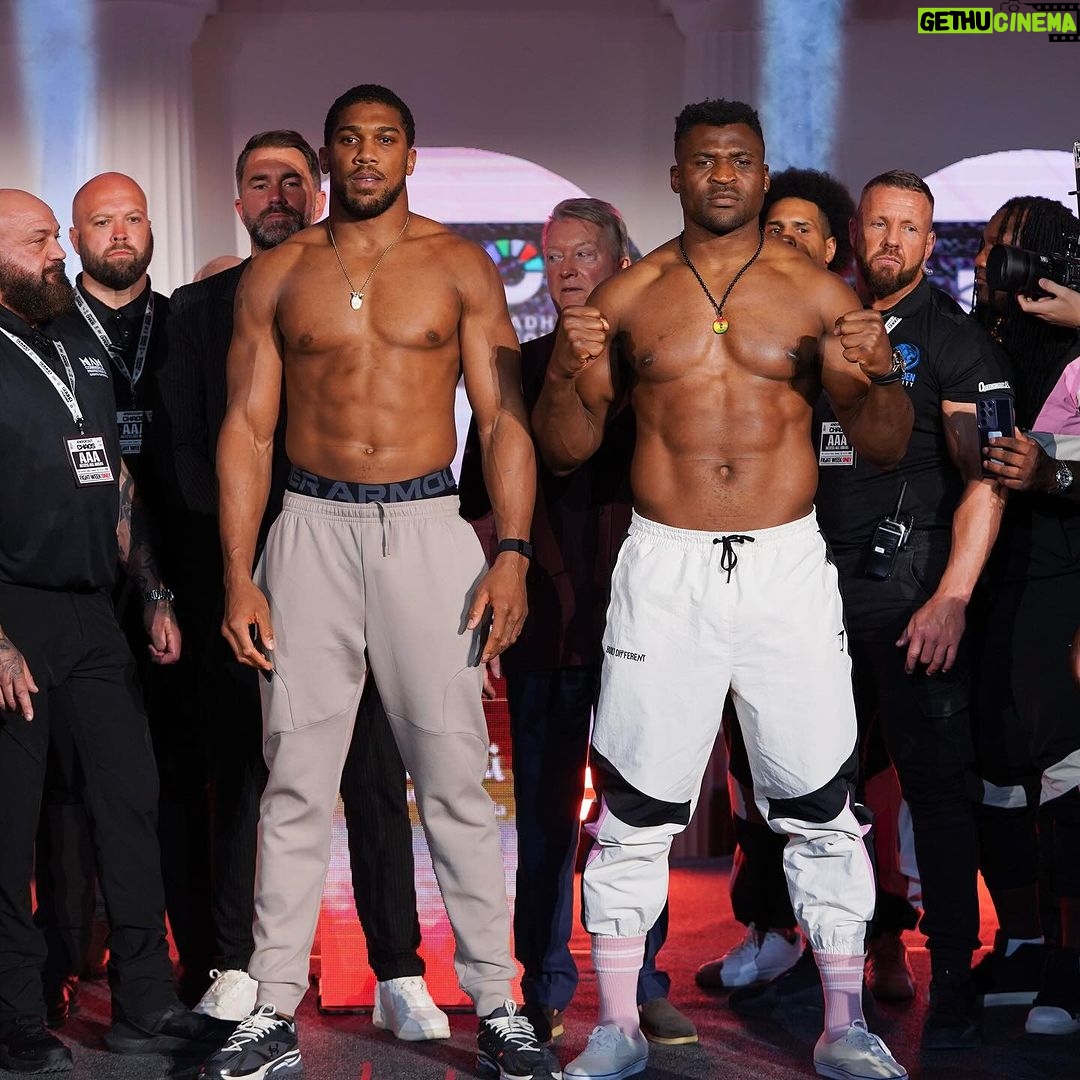 Francis Ngannou - 657.9K Likes - 24 hours to go β³ #JoshuaNgannou
Thank you all for the support. See you tomorrow night βπΏ