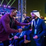 Francis Ngannou Instagram - Amazing night of fights @pflmma @bellatormma .. exciting times ☝🏿 @riyadhseason Riyadh, Saudi Arabia