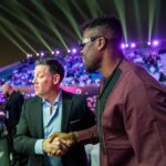 Francis Ngannou Instagram - Amazing night of fights @pflmma @bellatormma .. exciting times ☝🏿 @riyadhseason Riyadh, Saudi Arabia