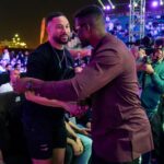 Francis Ngannou Instagram - Amazing night of fights @pflmma @bellatormma .. exciting times ☝🏿 @riyadhseason Riyadh, Saudi Arabia