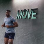 Francis Ngannou Instagram - Work work work ☝🏿 #JoshuaNgannou Riyadh, Saudi Arabia