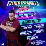 Franco Escamilla Instagram - ¡Atención raza de Estados Unidos! No se queden afuera. Boletos: https://francoescamillaoficial.com/