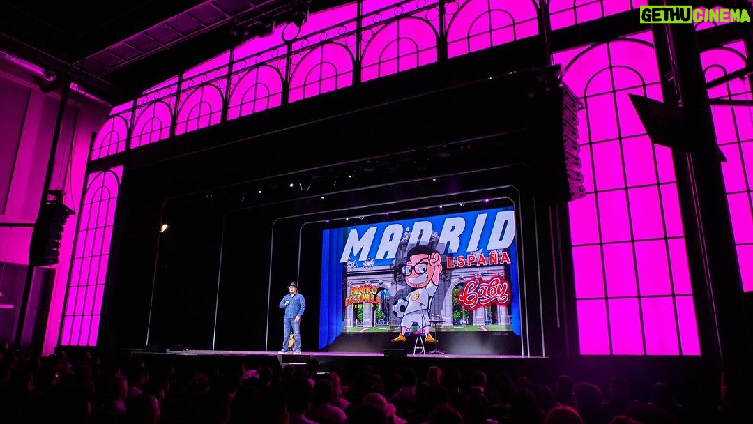 Franco Escamilla Instagram - Lo de hoy en Madrid fue magia, nos tomó 7 años volver y no puedo expresar lo emocionado que estoy por la manera que comenzamos esta gira por Europa. ¡Gracias familia de parte mía y de Franco del pasado por ser parte del sueño! #Gaby 📸 @saulvazz La Estación Gran Teatro CaixaBank Príncipe Pío