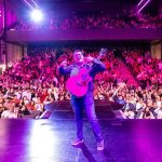 Franco Escamilla Instagram - Lo de hoy en Madrid fue magia, nos tomó 7 años volver y no puedo expresar lo emocionado que estoy por la manera que comenzamos esta gira por Europa. ¡Gracias familia de parte mía y de Franco del pasado por ser parte del sueño! #Gaby 📸 @saulvazz La Estación Gran Teatro CaixaBank Príncipe Pío